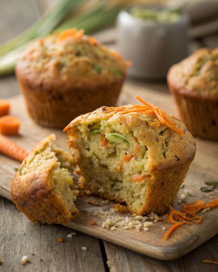 Bánh Muffin Rau Củ