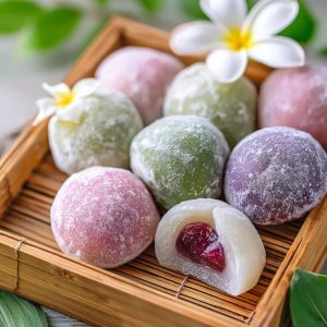 Bánh Mochi Nhật Bản Dẻo Mịn - Nhân Kem Tươi Đa Vị