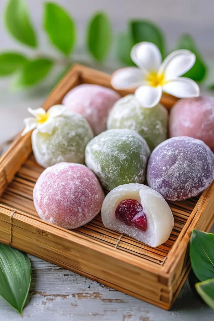Bánh Mochi Nhật Bản Dẻo Mịn - Nhân Kem Tươi Đa Vị