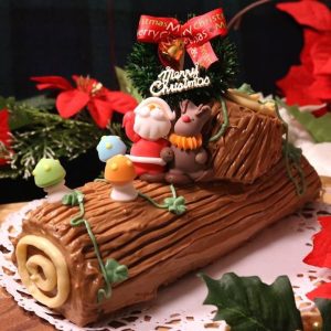 Bánh Khúc Cây Socola Giáng Sinh